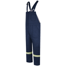 Deluxe Insulated Bib Overall with Reflective Trim - EXCEL FR® ComforTouch®