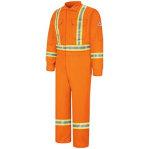 Premium Coverall with CSA Compliant Reflective Trim - EXCEL FR® ComforTouch®