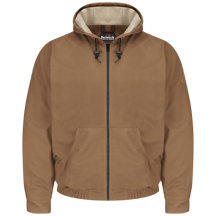 Brown Duck Hooded Jacket - EXCEL FR® ComforTouch®