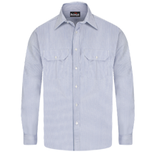 Striped Uniform Shirt - EXCEL FR® - 7 oz.
