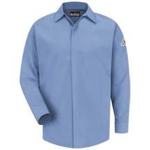 Concealed-Gripper Pocketless Shirt - EXCEL FR® ComforTouch® - 7 oz.