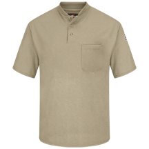 Short Sleeve Henley Shirt - Nomex® IIIA