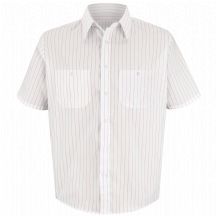 Product Shot - Men's Striped Dress Uniform Shirt