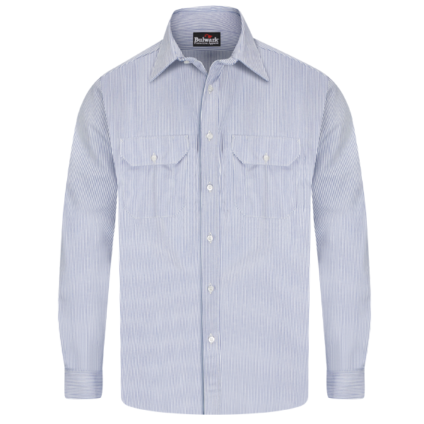 Striped Uniform Shirt - EXCEL FR® - 7 oz.