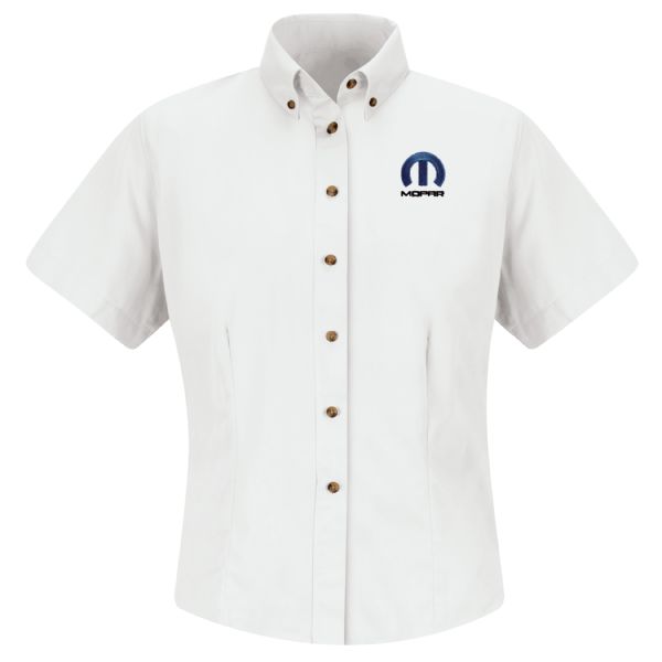 Mopar® Women's Short Sleeve Meridian Performance Twill Shirt Mopar® Women's Short Sleeve Meridian Performance Twill Shirt