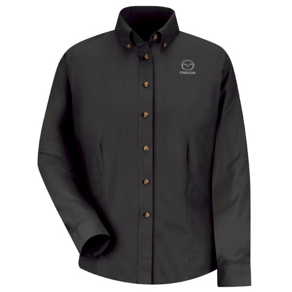 Mazda® Women's Long Sleeve Meridian Performance Twill Shirt Mazda® Women's Long Sleeve Meridian Performance Twill Shirt