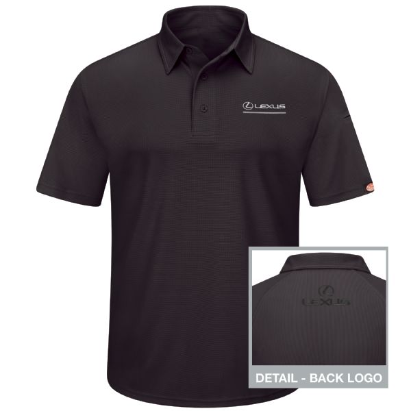 Lexus® Men's Short Sleeve Performance Knit® Flex Series Pro Polo Lexus® Men's Short Sleeve Performance Knit® Flex Series Pro Polo