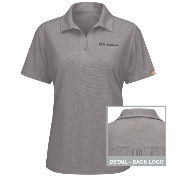 Lexus® Women's Short Sleeve Performance Knit® Flex Series Pro Polo Lexus® Women's Short Sleeve Performance Knit® Flex Series Pro Polo