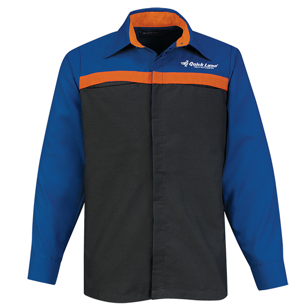 Ford Quick Lane® Technician Shirt Performance Workwear Red Kap