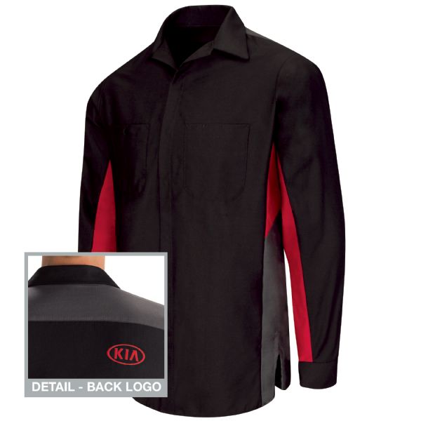 Kia® Long Sleeve Technician Shirt Kia® Long Sleeve Technician Shirt