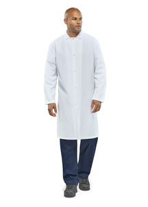 Polyester Pocketless Butcher Coat
