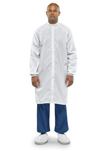 ESD Stripe Cleanroom Frock