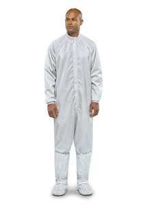 ESD Grid Cleanroom Coverall
