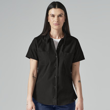 Women's Short-Sleeve Industrial Work Shirt