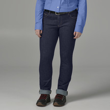 Women's Perfect Shape Straight Leg Stretch Denim Jeans