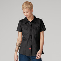 Women's Short-Sleeve Traditional Work Shirt