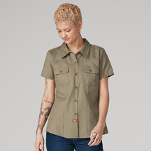 Women's Short-Sleeve Traditional Work Shirt