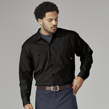 Men's Industrial Long-Sleeve Work Shirt