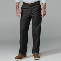 Men's Cotton Flat Front Casual Pant