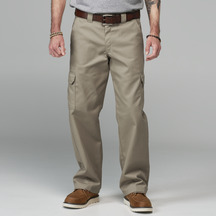 Pantalón de Hombre Industrial Corte Relajado Pierna Recta de Trabajo tipo Cargo