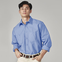 Men's Canvas Long-Sleeve Work Shirt
