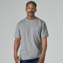 Men's Short Sleeve Traditional Heavyweight Crew Neck