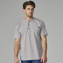 Men's Short-Sleeve Traditional Heavyweight Henley