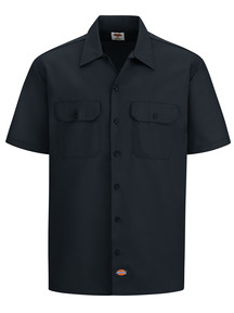 Men's Short-Sleeve Traditional Work Shirt