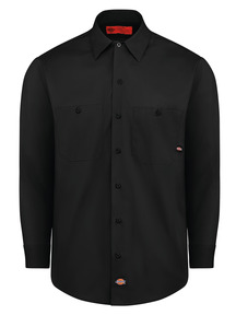 Men's Industrial Long-Sleeve Work Shirt
