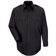 Product Shot - New Dimension® Plus Long Sleeve Poplin Shirt