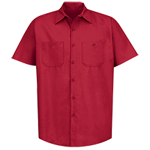 Short Sleeve Industrial Work Shirt
