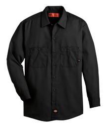 Men's Industrial Long-Sleeve Work Shirt