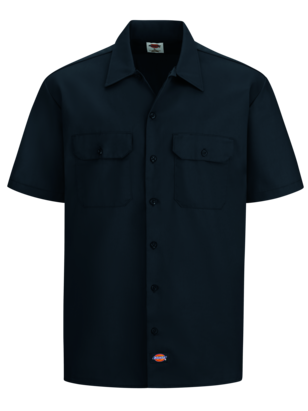 Men's Short-Sleeve Traditional Work Shirt