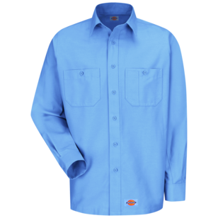 Men's Canvas Long-Sleeve Work Shirt