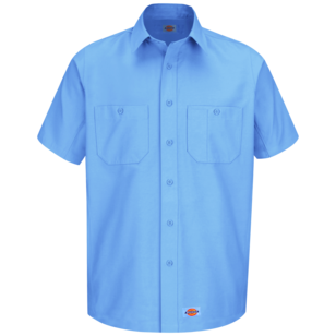 Men's Canvas Short-Sleeve Work Shirt