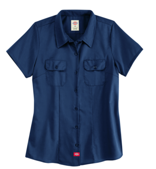 Women's Short-Sleeve Traditional Work Shirt