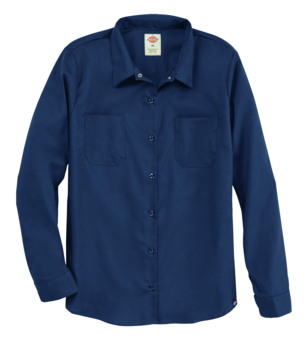 Women's Long-Sleeve Industrial Work Shirt