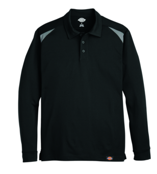 Men's Team Performance Long-Sleeve Polo