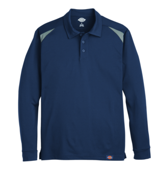 Men's Team Performance Long-Sleeve Polo