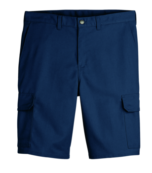 Dickies LR600 11" Regular Fit Industrial Cargo Shorts – Navy, Black, Charcoal (Pre-Owned)