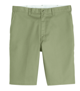Men's 11" Industrial Flat Front Short