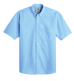 Men's Button-Down Oxford Short-Sleeve Shirt