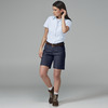 Women's 9" Flat Front Short - Front
