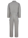 Gray - Deluxe Cotton Coverall - Back