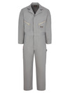 Gray - Deluxe Cotton Coverall - Front