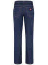 Rinsed Indigo Blue - Women's 5-Pocket Regular Fit Jean - Back