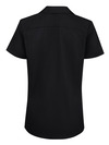 Black - Women's Short-Sleeve Traditional Work Shirt - Back
