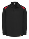 Men's Team Performance Long-Sleeve Polo - Front