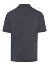 Dark Charcoal - Men's Pocketed Performance Polo - Back