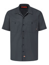 Men's Industrial Short-Sleeve Work Shirt - Front